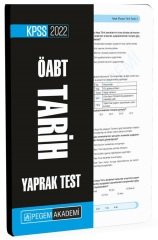 Pegem 2022 ÖABT Tarih Öğretmenliği Yaprak Test Pegem Akademi Yayınları