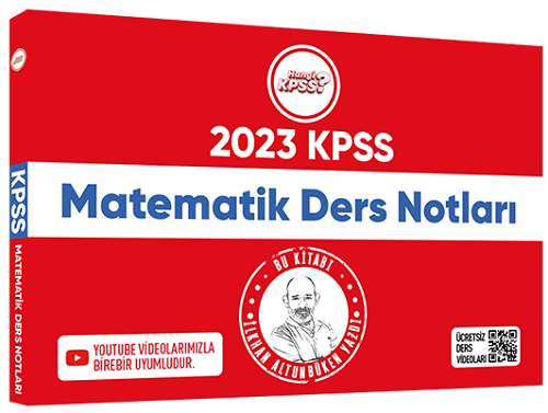 Hangi KPSS 2023 KPSS Matematik Ders Notları - İlkhan Altunbüken Hangi KPSS Yayınları