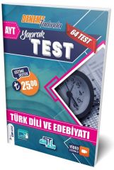 Tümler YKS AYT Türk Dili ve Edebiyatı Yaprak Test Video Çözümlü Tümler Yayınları
