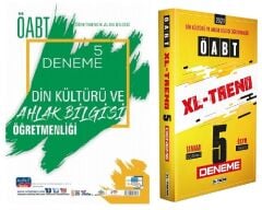 SÜPER FİYAT Nobel + XL Trend ÖABT Din 5+5 Deneme 2 li Set Nobel Sınav + XL Trend Yayınları