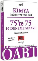Yargı 2020 ÖABT Kimya Öğretmenliği 75 te 75 10 Deneme Sınavı Çözümlü Yargı Yayınları