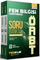 Yediiklim 2022 ÖABT Fen Bilgisi Öğretmenliği Soru Bankası Çözümlü Modüler Set Yediiklim Yayınları