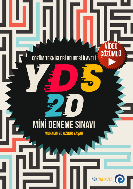 NSN Yayınları YDS Mini 20 Deneme Video Çözümlü NSN Yayınları