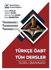 Adem Hakan ÖABT Türkçe Tüm Dersler Soru Bankası Adem Hakan UZEM