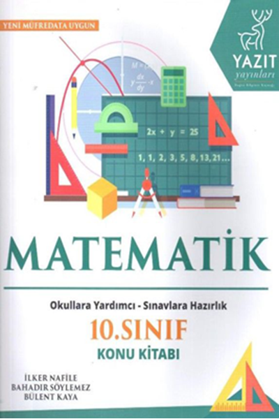 Yazıt 10. Sınıf Matematik Konu Kitabı Yazıt Yayınları