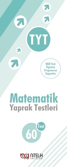 Nitelik YKS TYT Matematik Yaprak Test Nitelik Yayınları