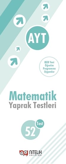 Nitelik YKS AYT Matematik Yaprak Test Nitelik Yayınları