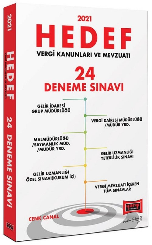 Yargı 2021 Vergi Kanunları ve Mevzuatı Hedef 24 Deneme Yargı Yayınları