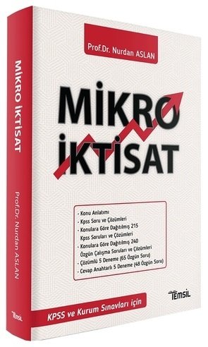 Temsil KPSS Mikro İktisat - Nurdan Aslan Temsil Yayınları