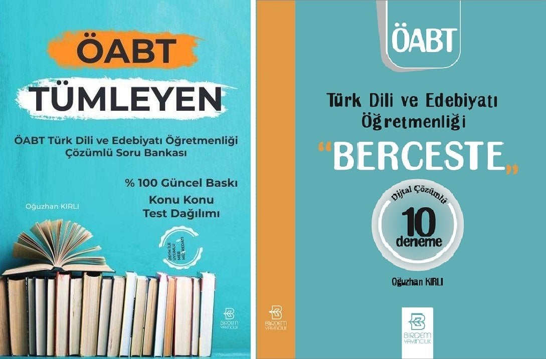 Birdem ÖABT Türk Dili ve Edebiyatı Soru + Berceste 10 Deneme 2 li Set Birdem Yayıncılık