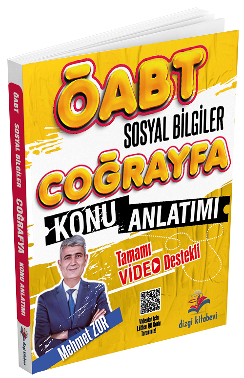 Dizgi Kitap ÖABT Sosyal Bilgiler Öğretmenliği Coğrafya Konu Anlatımı - Mehmet Zor Dizgi Kitap Yayınları