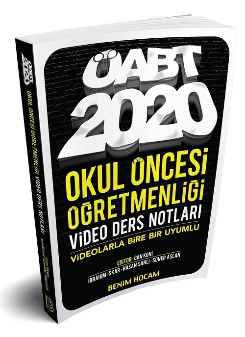 Benim Hocam 2020 ÖABT Okul Öncesi Öğretmenliği Video Ders Notları Can Köni Benim Hocam Yayınları