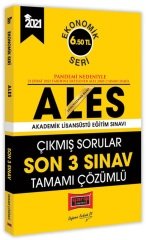 SÜPER FİYAT Yargı 2021 ALES Çıkmış Sorular Son 3 Sınav Çözümlü Ekonomik Seri Yargı Yayınları