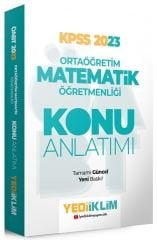 Yediiklim 2023 ÖABT Lise Ortaöğretim Matematik Öğretmenliği Konu Anlatımı Yediiklim Yayınları