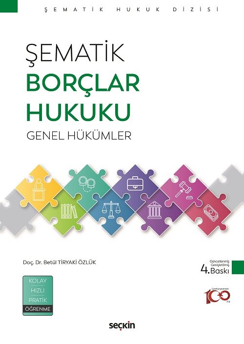 Seçkin Şematik Borçlar Hukuku Genel Hükümler 4. Baskı - Betül Özlük Seçkin Yayınları