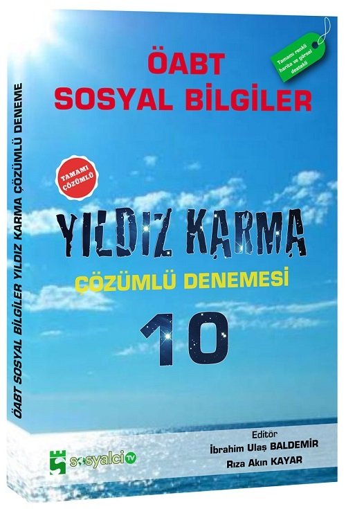 Sosyalci TV 2021 ÖABT Sosyal Bilgiler Yıldız Karma 10 Deneme Çözümlü - İbrahim Ulaş Baldemir Sosyalci TV