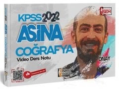 SÜPER FİYAT İsem 2022 KPSS Coğrafya Aşina Video Ders Notu - Önay Cepe İsem Yayınları