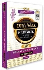 Yetki 2023 Hakimlik Kaymakamlık KPSS İcra Müdürlüğü Medeni Usul Hukuku ORİJİNAL Çıkmış Soru Bankası - Hicabi Ören Yetki Yayıncılık