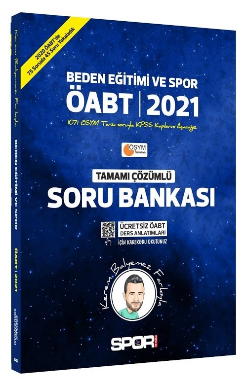 Kerem Balyemez 2021 ÖABT Beden Eğitimi ve Spor Öğretmenliği Soru Bankası Çözümlü Kerem Balyemez