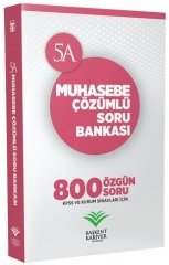Başkent Kariyer 5A Muhasebe Soru Bankası Çözümlü Başkent Kariyer Yayınları
