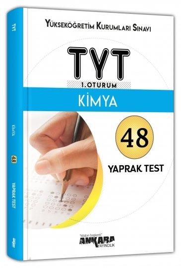 Ankara Yayıncılık YKS TYT Kimya 48 Yaprak Test Ankara Yayıncılık