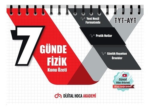 Dijital Hoca TYT AYT 7 Günde Fizik Konu Özeti Dijital Hoca Akademi