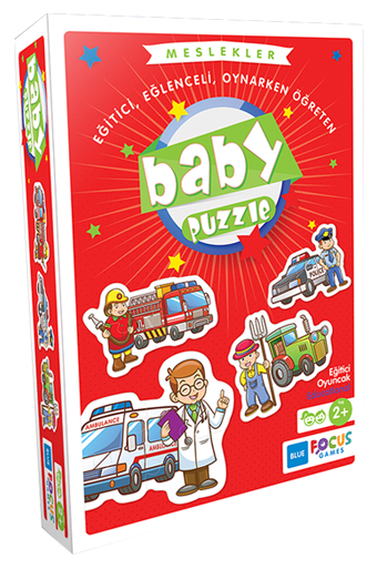 Baby Puzzle 13 Parça - Meslekler Blue Focus Games