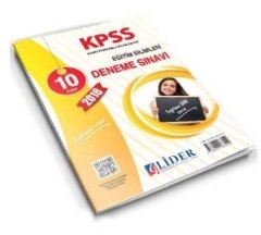 Lider 2018 KPSS Eğitim Bilimleri 10 Deneme Lider Yayınları
