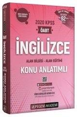 Pegem 2020 ÖABT İngilizce Konu Anlatımlı Video Destekli Pegem Akademi Yayınları