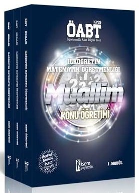 İsem 2018 ÖABT MUALLİM İlköğretim Matematik Konu Anlatımlı Modüler Set İsem Yayınları