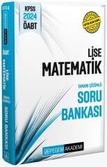 Pegem 2024 ÖABT Lise Matematik Öğretmenliği Soru Bankası Çözümlü Pegem Akademi Yayınları