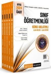 Pegem 2024 ÖABT Sınıf Öğretmenliği Konu Anlatımlı 5 Kitap Modüler Set Pegem Akademi Yayınları