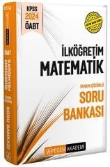 Pegem 2024 ÖABT İlköğretim Matematik Soru Bankası Çözümlü Pegem Akademi Yayınları