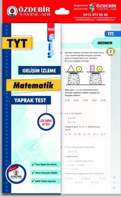 Özdebir YKS TYT Matematik Yaprak Test Özdebir Yayınları