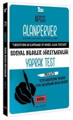 Yargı 2021 KPSS ÖABT Sosyal Bilgiler Öğretmenliği ALANPERVER Yaprak Test Yargı Yayınları