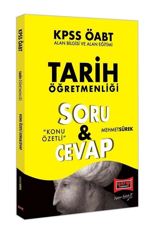 Yargı 2021 ÖABT Tarih Öğretmenliği Soru Cevap Soru Bankası - Mehmet Sürek Yargı Yayınları