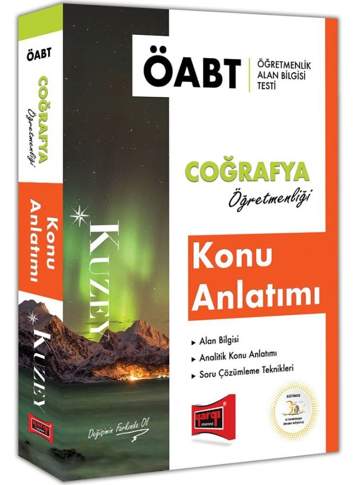 Yargı 2019 ÖABT KUZEY Coğrafya Öğretmenliği Konu Anlatımı Yargı Yayınları