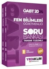 Yediiklim 2024 ÖABT Fen Bilimleri Öğretmenliği Soru Bankası Çözümlü Modüler Set Yediiklim Yayınları