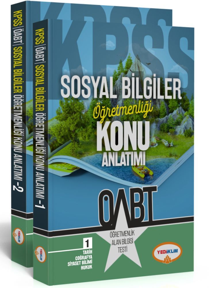 Yediiklim 2019 ÖABT Sosyal Bilgiler Öğretmenliği Konu Anlatımı Modüler Set Yediiklim Yayınları