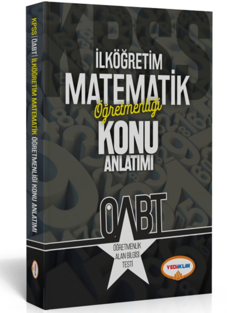 Yediiklim 2019 ÖABT İlköğretim Matematik Öğretmenliği Konu Anlatımı Yediiklim Yayınları