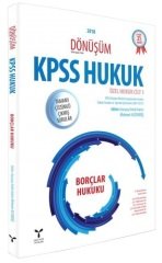 SÜPER FİYAT Umuttepe 2018 KPSS DÖNÜŞÜM Borçlar Hukuku Çıkmış Sorular Çözümlü Umuttepe Yayınları