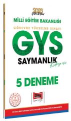 Yargı 2023 GYS MEB Milli Eğitim Bakanlığı Saymanlık 5 Deneme Görevde Yükselme Yargı Yayınları