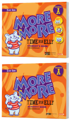 Kurmay ELT More and More Time for Elly (A) Students Book - Activity Book Kurmay ELT Yayınları