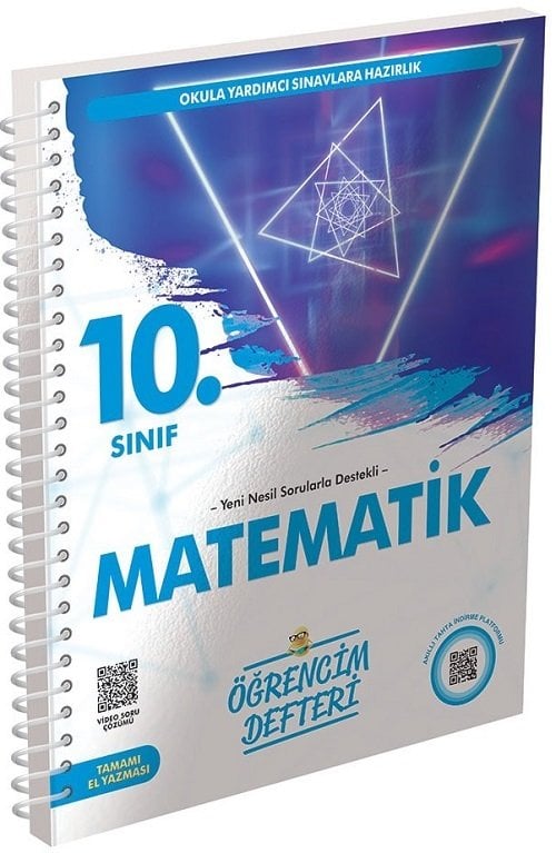 Murat 10. Sınıf Matematik Öğrencim Defteri Murat Yayınları