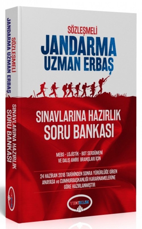 Yediiklim Sözleşmeli Jandarma Uzman Erbaş Sınavları Soru Bankası Yediiklim Yayınları