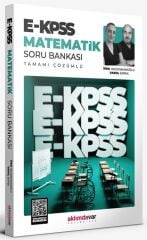 SÜPER FİYAT Aklımdavar EKPSS Matematik Soru Bankası Çözümlü - Varol Erpek, İpek Hacıosmanoğlu Aklımdavar Yayıncılık