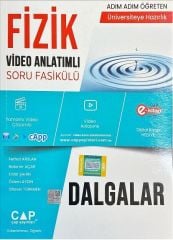 Çap Yayınları YKS TYT AYT Fizik Dalgalar Konu Anlatımlı Soru Bankası Video Çözümlü Çap Yayınları