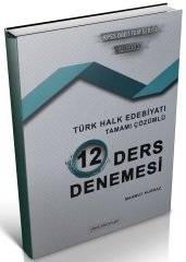 Destek Kariyer ÖABT Türk Dili Edebiyatı Türk Halk Edebiyatı 12 Deneme Çözümlü Destek Kariyer Yayınları