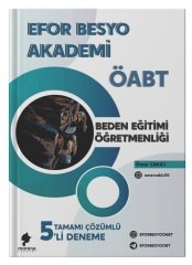 Morena Akademi ÖABT Beden Eğitimi Öğretmenliği Efor BESYO 5 Deneme Çözümlü Morena Akademi Yayınları