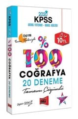 Yargı 2020 KPSS Coğrafya %100 20 Deneme Çözümlü Yargı Yayınları